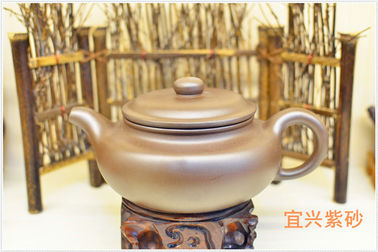 খাদ্যশস্য আন্টিক ব্রাউন Yixing জিসা Teapot নরম পানীয় জন্য 600 মিলিমিটার