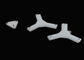 কাস্টমাইজড অ্যালুমিনিয়াম অক্সাইড সিরামিক ভাণ্ডারী stilts উচ্চ তাপমাত্রা প্রতিরোধের