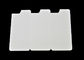 উচ্চ অ্যালুমিনি সিরামিক ইনসুলার উচ্চ ঘনত্ব প্রতিরোধী ফ্ল্যাট আকৃতির প্লেট