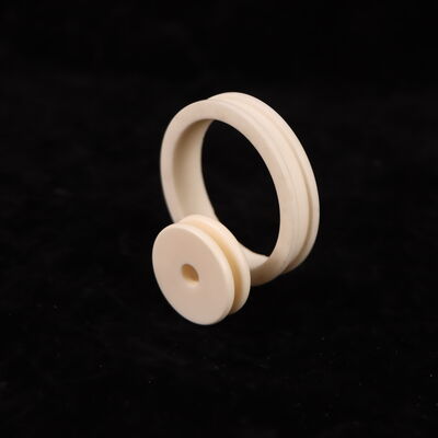 ফ্লেক্সুরাল শক্তি 200 থেকে 400 এমপিএ অ্যালুমিনিয়াম সিরামিক ডায়েলেক্ট্রিক শক্তি 18 থেকে 20 কেভি প্রতি মিমি উচ্চ শক্তি সিরামিক উপাদান