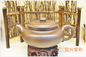 খাদ্যশস্য আন্টিক ব্রাউন Yixing জিসা Teapot নরম পানীয় জন্য 600 মিলিমিটার