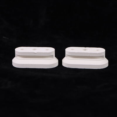 High Temperature Resistance Mullite Ceramic Block for Supporting Heating Wire