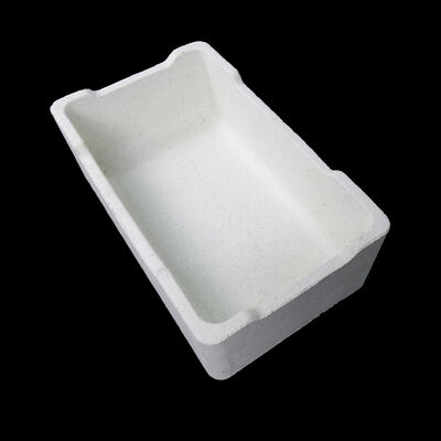 স্টেইনলেস স্টীল পণ্য ফায়ারিং জন্য উচ্চ তাপমাত্রা refractory Corundum Mullite Saggar