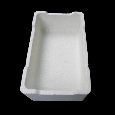 স্টেইনলেস স্টীল পণ্য ফায়ারিং জন্য উচ্চ তাপমাত্রা refractory Corundum Mullite Saggar