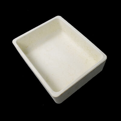 Cordierite-mullite refractory saggar উচ্চ আর্দ্রতা প্রতিরোধের জন্য ডিজাইন করা কাস্টমাইজযোগ্য অ্যাপ্লিকেশন চুল্লি দক্ষতা এবং পণ্য উন্নত