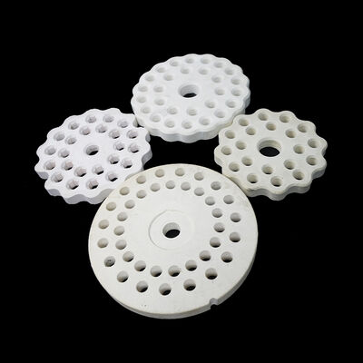 তাপীয় শক প্রতিরোধের 250 মালাইট সিরামিক রাসায়নিক রচনা 3Al2O3 2SiO2 কঠোরতা 7 8 মোহস টেকসই শিল্প উপাদান