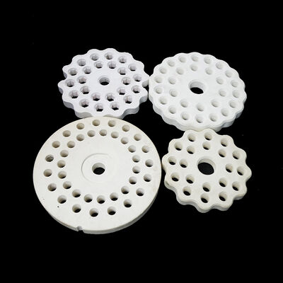 তাপীয় শক প্রতিরোধের 250 মালাইট সিরামিক রাসায়নিক রচনা 3Al2O3 2SiO2 কঠোরতা 7 8 মোহস টেকসই শিল্প উপাদান