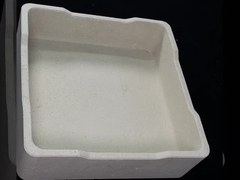 উচ্চ আর্দ্রতা প্রতিরোধের সঙ্গে সাদা বা হলুদ কোরান্ডাম Mullite Sagger