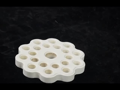 অ্যালুমিনিয়াম সিরামিক ডিস্ক অগ্নি প্রতিরোধী চুলা আসবাবপত্র পরিধান প্রতিরোধী উচ্চ ঘনত্ব